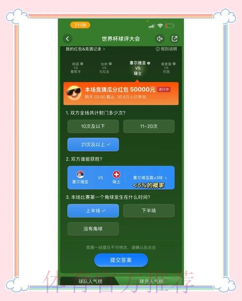 世界杯竞猜在线平台推荐及指南